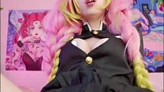 Mitsuri’s intimate moment of pleasure and self-love