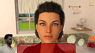 Alexandra engages in intense erotic hentai game action.