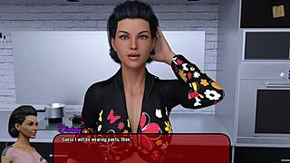 Alexandra engages in intense erotic hentai game action.