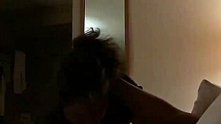 young woman feels sexy with small tits in emotional intimate display