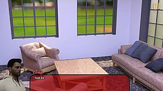 Alexandra engages in intense erotic hentai game action.