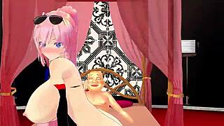 Luka’s big boobs are hard to ignore in this anime sex scene