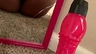 Phat pussy squirting all over the toys.