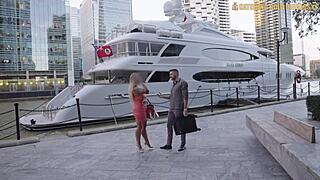 Wow! Hot Blonde British PAWG Bangs a Stranger for a Million Bucks!