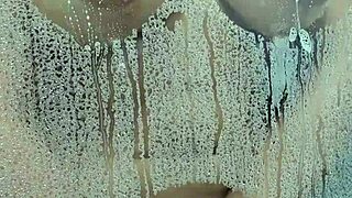 surprise encounter in bathroom with mature big-ass woman