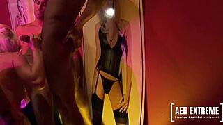 Male strippers end night at pink cockatoo with bang.