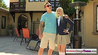 Pretty, um, sharin’ the load with a teen, ya know?