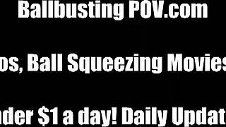 Are you ready for me to hammer your balls black and blue?