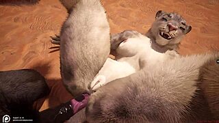 Wild Furry Hentai Anal Adventures Unleashed