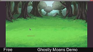 Intense ghostly moans in hentai anime