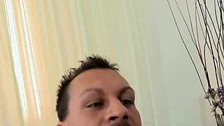 two guys are having casual homosexual sex in this video