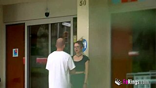 Blonde College Student Fucked Doggystyle In Public Outdoor