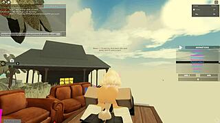 She Moans, 'Fuck My Ass Hard In This Roblox Porn Scene.'