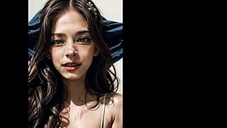 Jerk-Off Challenge With Lana Lang