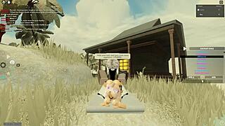 She Moans, 'Fuck My Ass Hard In This Roblox Porn Scene.'