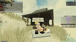 She Moans, 'Fuck My Ass Hard In This Roblox Porn Scene.'