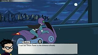 raven goes on a date in the 18titans game