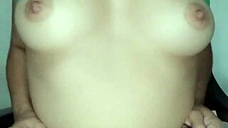 Sexy latina strips nude on webcam at home