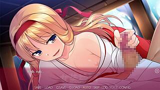 trap legend subaru handjob and cumshot sex scene