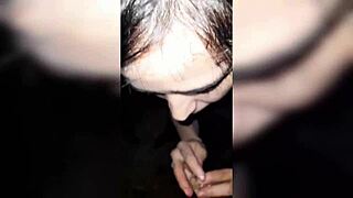 colombian latina gives blowjobs to friends on walk