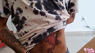 Eu Queria Jantar Fora Mas Acabei Tendo Que Tomar O Leite Do Pirocudo Que Preferiu Me Comer Em Casa