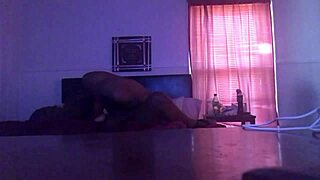 Ebony Couple's Intense Fuck