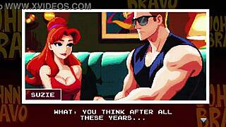 johnny bravo - the bravado below in cute cartoon adventure