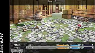 i explore tina the swordswoman in scarlet prison hrpg