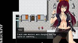i explore tina the swordswoman in scarlet prison hrpg