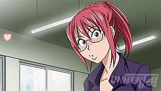 Lesbian Teacher Tries Big Cock