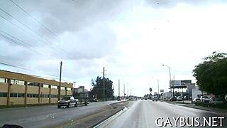 Detailed Homosexual Sex in Mobile Setting