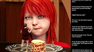 Want to see the small 18+ gesture in 3d hentai?