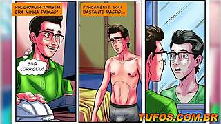 Nerd bangs both the doctor and secretary in wild anime action