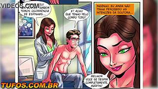 Nerd bangs both the doctor and secretary in wild anime action