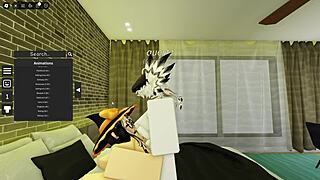 cute robloxian witch gets banged by stranger in group scene, oh no!