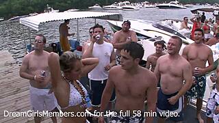 i'm at the horny coeds party naked in lake of the ozarks flashing outdoors