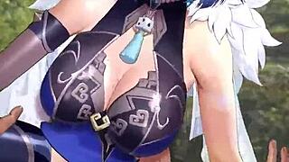 Anime hentai 3d cartoon adventure