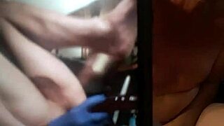 He's Jacking Off And Then Doing Anal Sex With A Dildo