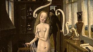 Erotic illustrations from the past with anime hair and hentai content