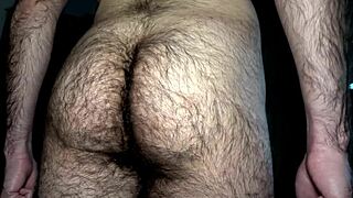 Louivmane's hairy gay bear body in a compilation of masturbation and gay pig play