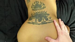 asian girlfriend gets fucked doggystyle by friend and cums