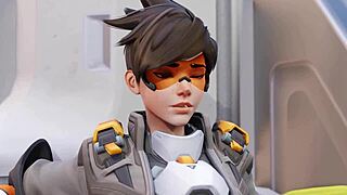 overwatch nsfw animation in hentai cartoon style