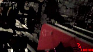 Blonde and redhead girls touch their pussies.