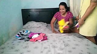 Stepmom Finds My Sex Toys and Joins for Wild Anal Play