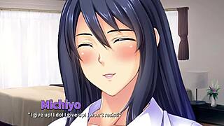 mommy sensei fucks while husband talks on phone