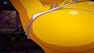 Girl with huge boobs bounces them wildly!