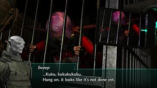 playing hounds of the meteor part 4 in this 3d anime hentai game