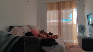 I arrived by surprise in the bathroom and fucked the slutty maid amateur