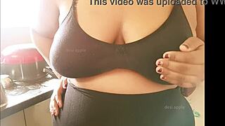 Indian Wife With Big Tits Cheats On Husband