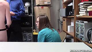 lp officer devours emma starletto's sweet pussy in rough doggystyle